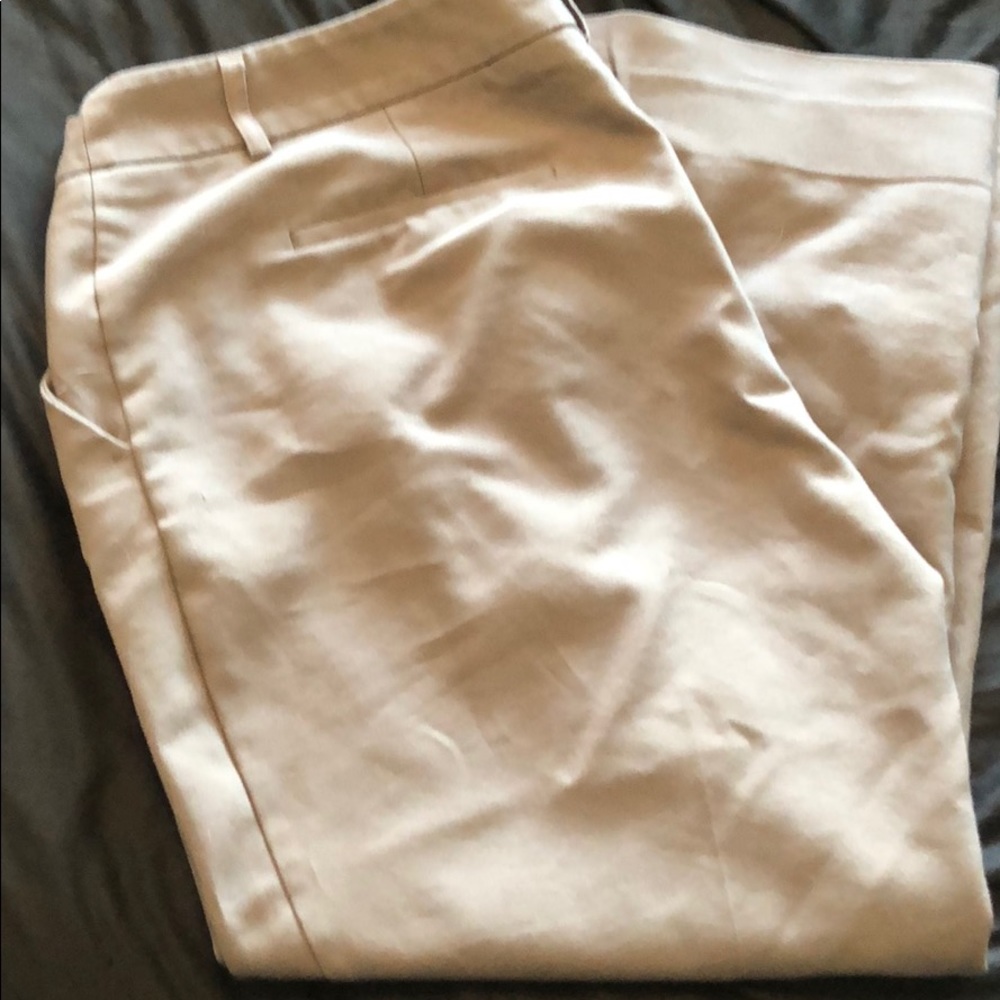 Gray Capri trousers